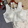 Shimmer V neck blouses
