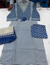 Jaipuri Cotton Patchwork Salwar suit set