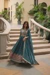 Gulmohar Party wear Sharara suit