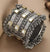 German Silver Oxidized Openable Kada