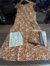 Kalamkari Jaipuri Cotton floral printed kurti Salwar suit set
