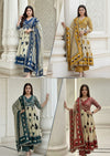 Jaipuri Cotton A line Flairy Kurti Salwar suit set
