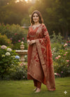 Blossom Semi Party wear salwar suit