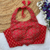 Designer Cotton Ajrakh Halter Blouses