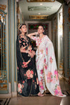 Dreamy Georgotte Floral Saree