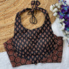Designer Cotton Ajrakh Halter Blouses