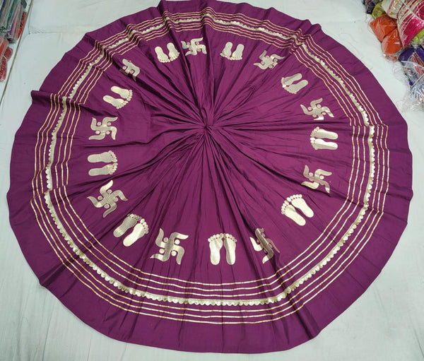 Swastika Flairy Gota border Chaniya Lehenga Skirt