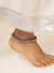 Pure German silver oxidized Anklet/Payal