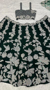 Floral Sequin Emblished Party Wear Lehenga