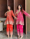 Sparkling Sequin Designer Indo WesternCooed set