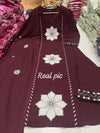 Jaipuri Cotton Floral Embroidery workSalwar suit set