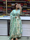 Jaipuri Cotton A line Flairy Kurti Salwar suit set