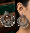 German Silver pearl beads Bali Earrings