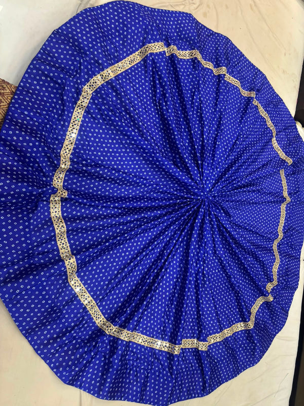 Flairy Bandhni print Navratri Chaniya/Lehenga Skirt