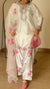 Floral SatinFarshi Kurti Salwar Set