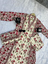 Jaipuri Cotton A line Flairy Kurti Salwar suit set