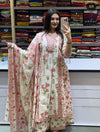 Jaipuri Cotton A line Flairy Kurti Salwar suit set