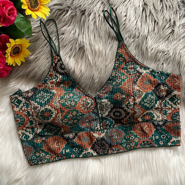 Strap Multicolor Blouses