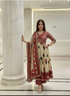 Jaipuri Cotton A line Flairy Kurti Salwar suit set