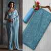 Glam look Party Wear Sequin Emblished Saree