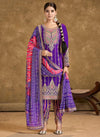 Punjabi style Festive wear Designer Kurta Dhoti and Dupatta set