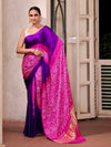 Rasmandal Pure Gajji Silk Bandhni Sarees