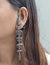 Dainty Long Statement German Silver Jhumkas