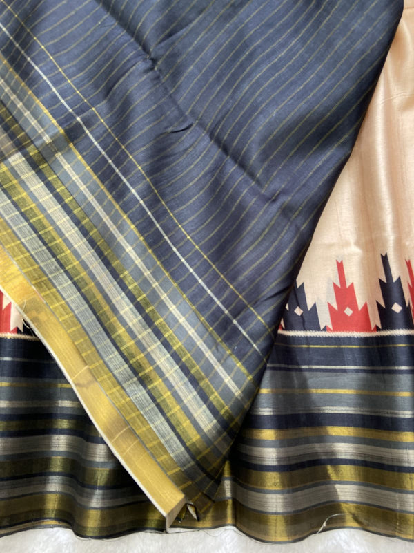 Patola print Soft semi Tussar silk sarees