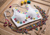 Sleeveless Mirror Work Blouse