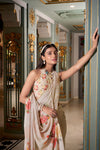 Dreamy Georgotte Floral Saree