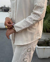 Classic Off White Indowestern Co-ord Sets